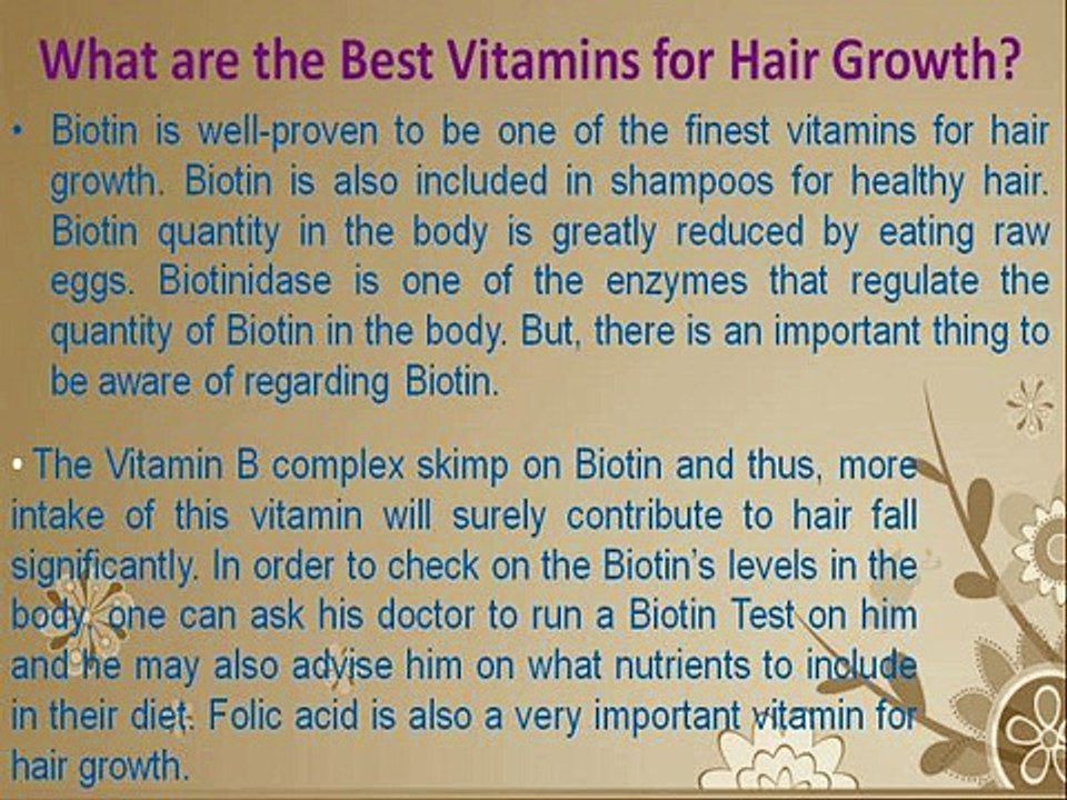 Hair Growth Vitamins and Hair Care Products for Men and Women