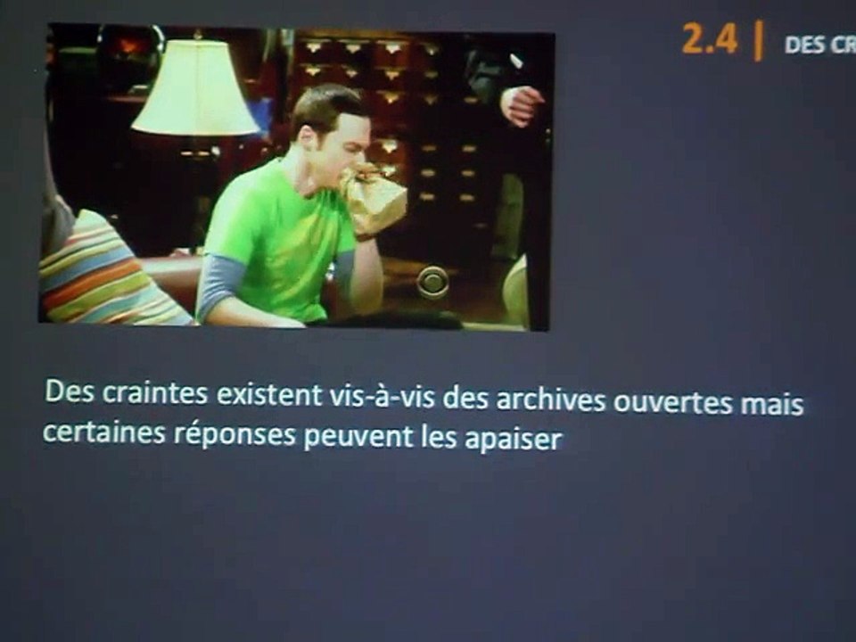 Conférence de Magalie le Gall et de Renaud Délemontèz - Pourquoi il ne faut pas avoir peur du libre accès (2ème partie)