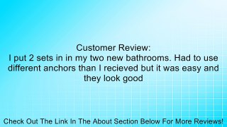 Taymor 02-D9444 Sunglow Four Piece Bath Set, Chrome Review