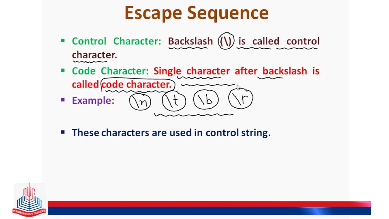 Escape Sequence