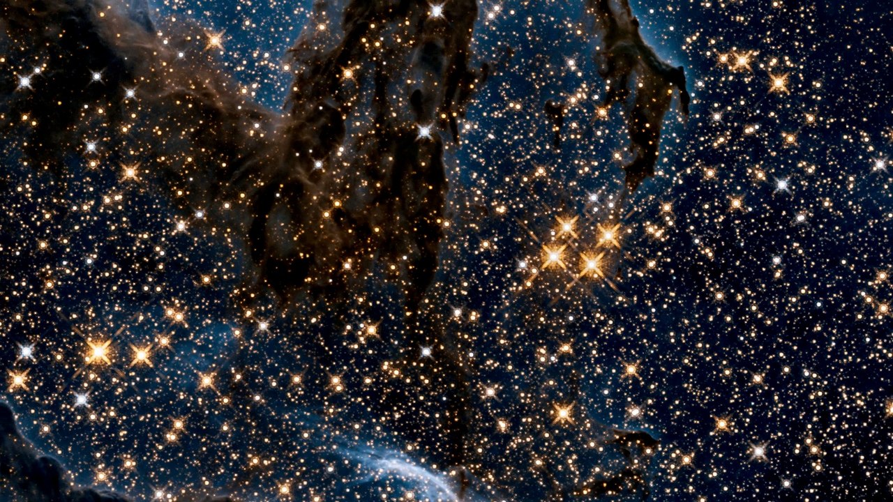 Pan over Pillars of Creation — Infrared