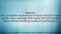 LD © Epson Compatible Replacement 6 Pack Black Printer Ribbon Cartridges - S015337 for the Epson LQ-590 Impact Printer Review