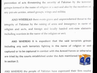 Special Courts_ Geo News receives copy of draft amendment bill-03 Jan 2015