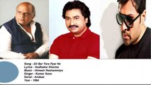 Sudhakar Sharma - Andaaz T.V Serial - Song - Dil Bar Tera Pyar Ne - Singer - Kumar Sanu - Music - Himesh Reshammiya