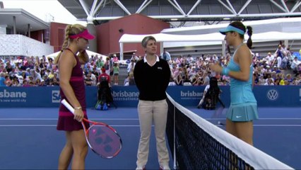 Kerber v Garcia - Brisbane International Rd 1