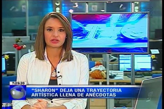 “Sharon” deja una trayectoria artística llena de anécdotas