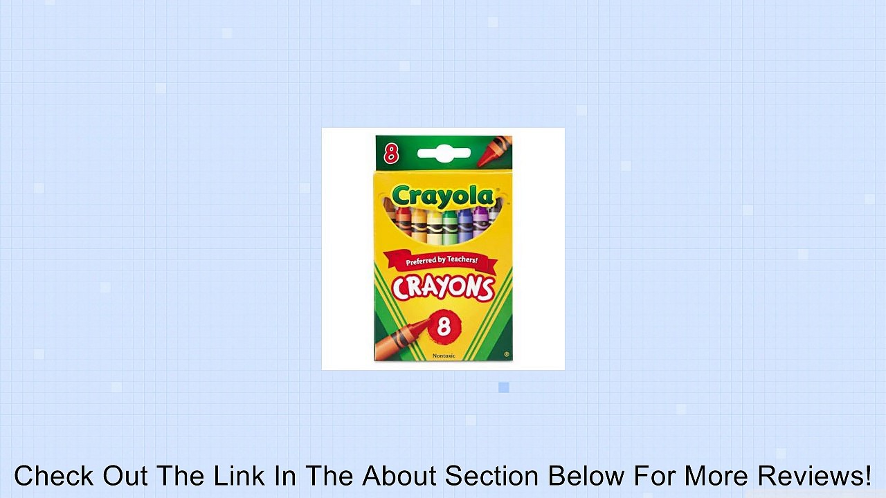 Crayola Classic Color Crayons Assorted Colors 8 ct (3 Pack) Review