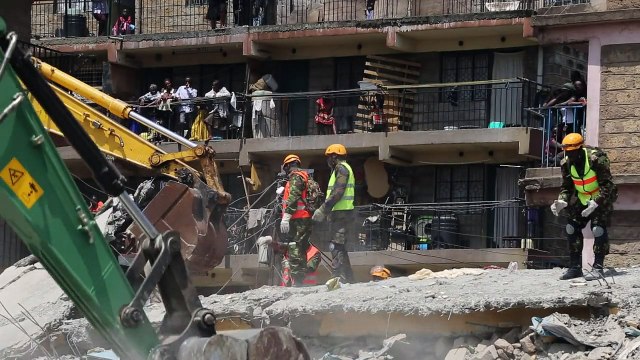 Desabamento no Quênia mata duas pessoas