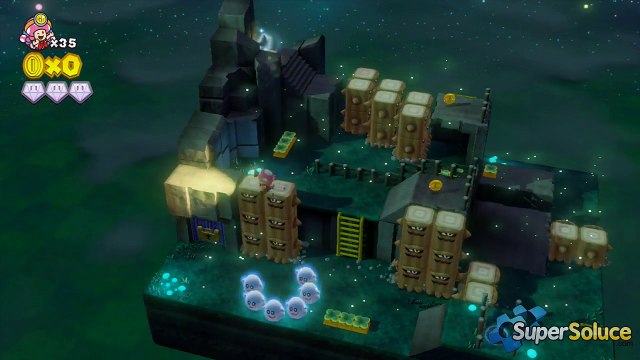 Captain Toad : Le Défi Bonus de Clair de lune au bois Bougeotte