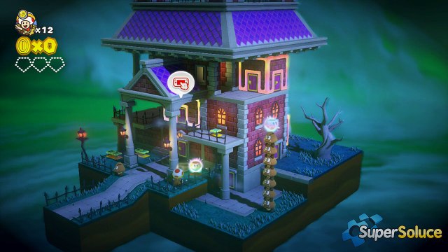 Captain Toad : Les 3 Super Diamants de Portes toquées au manoir hanté