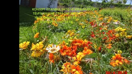 DUMANKAYA KONSEPT TE SATILIK GÜNEY CEPHE BAHÇE KATI