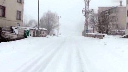 Ovacık'ta Kar Kalınlığı 20 Santimetreye Ulaştı