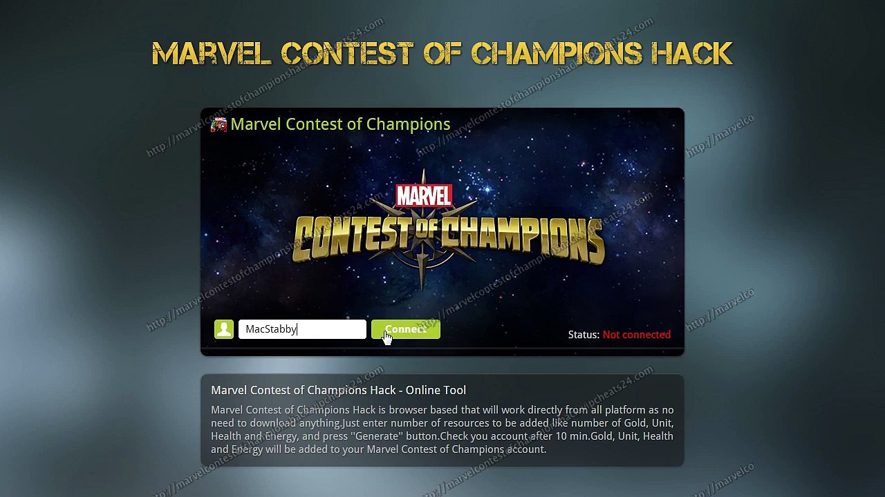 Marvel Contest of Champions Hack - *10000000 Gold - NEW*