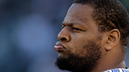 Detroit Lions' Player Gets Emotional After Playoff Loss
