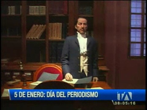Hoy se celebra el Día del Periodista Ecuatoriano