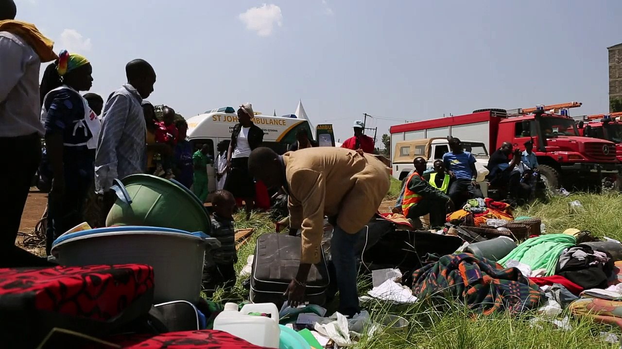 Two dead, eight missing in Nairobi building collapse