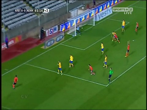 ΑΠΟΕΛ-Αγία Νάπα (Ευκαιρία Θεοδώρου 45+1')