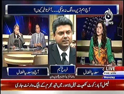 Aaj With Saadia Afzaal ~ 5th January 2015 - Pakistani Talk Shows - Live Pak News
