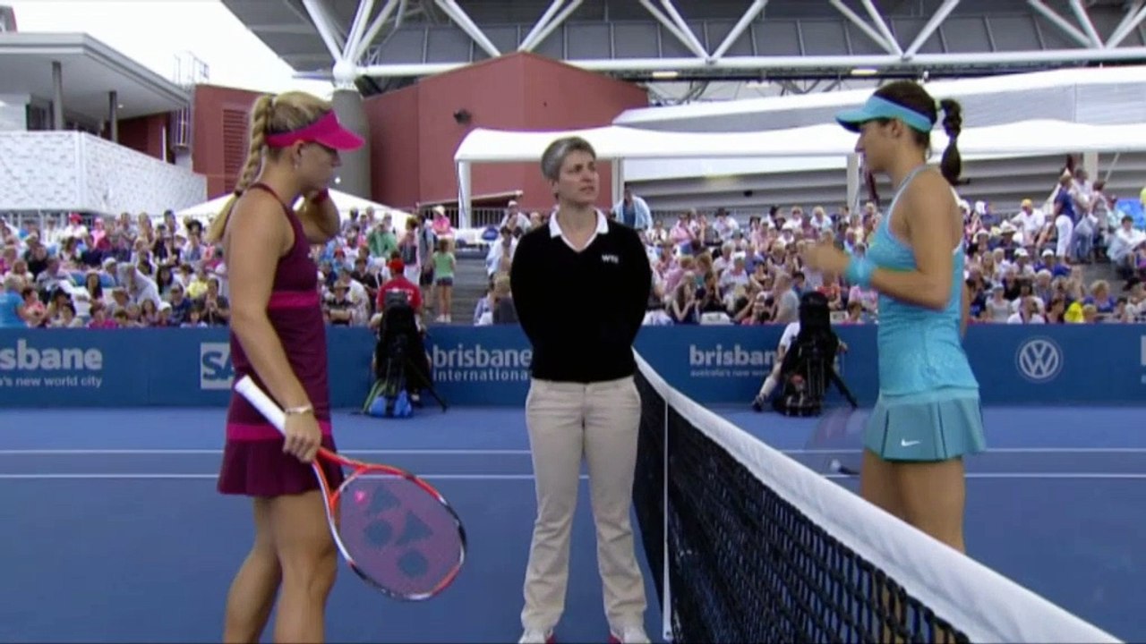 Brisbane: Lockerer Erstrundensieg für Kerber