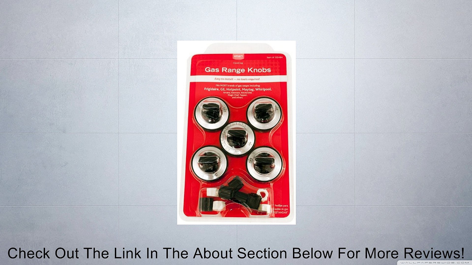 Frigidaire 5304431017 Gas Range Burner Knob Kit Review Video