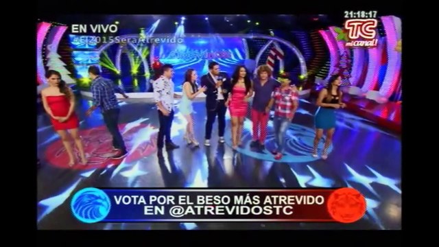Atrevidos: Categoría - Beso más Atrevido 2014.