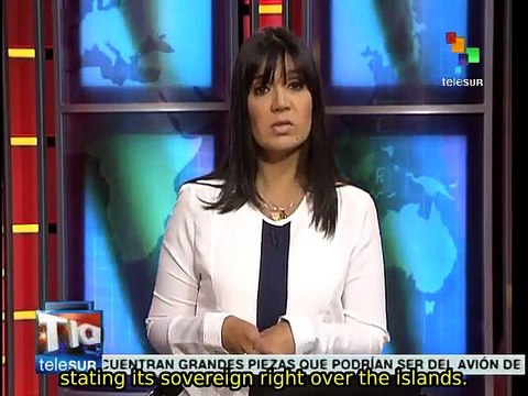 Argentina announces its sovereign right over the Falkland Islands