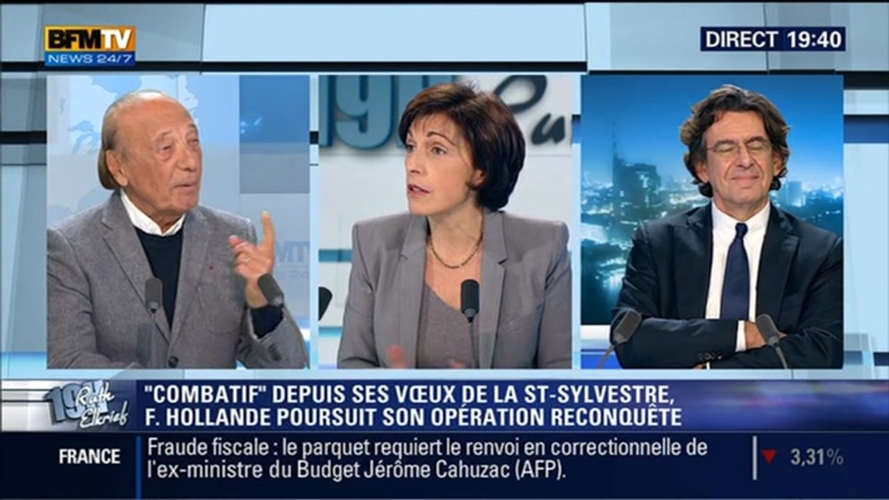 Jacques Séguéla et Luc Ferry: Le face à face de Ruth Elkrief – 05/01