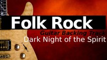 ACOUSTIC ROCK backing track for guitar in C Minor - Dark Night of the Spirit