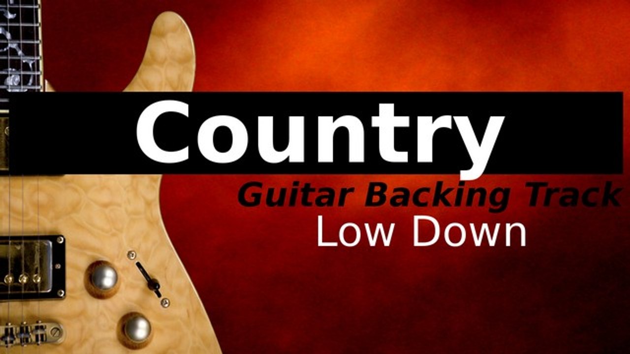 COUNTRY Guitar Jam Track in C Mixolydian - Low Down