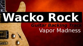 ROCK BACKING TRACK D Minor - Vapor Madness