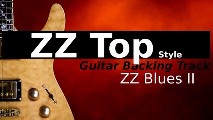 ZZ Top Style Guitar Backing Track in A Minor - ZZ Blues II