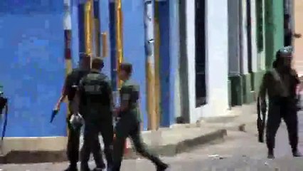 Guardia Nacional Dispara con 9mm a poblacion de Rubio