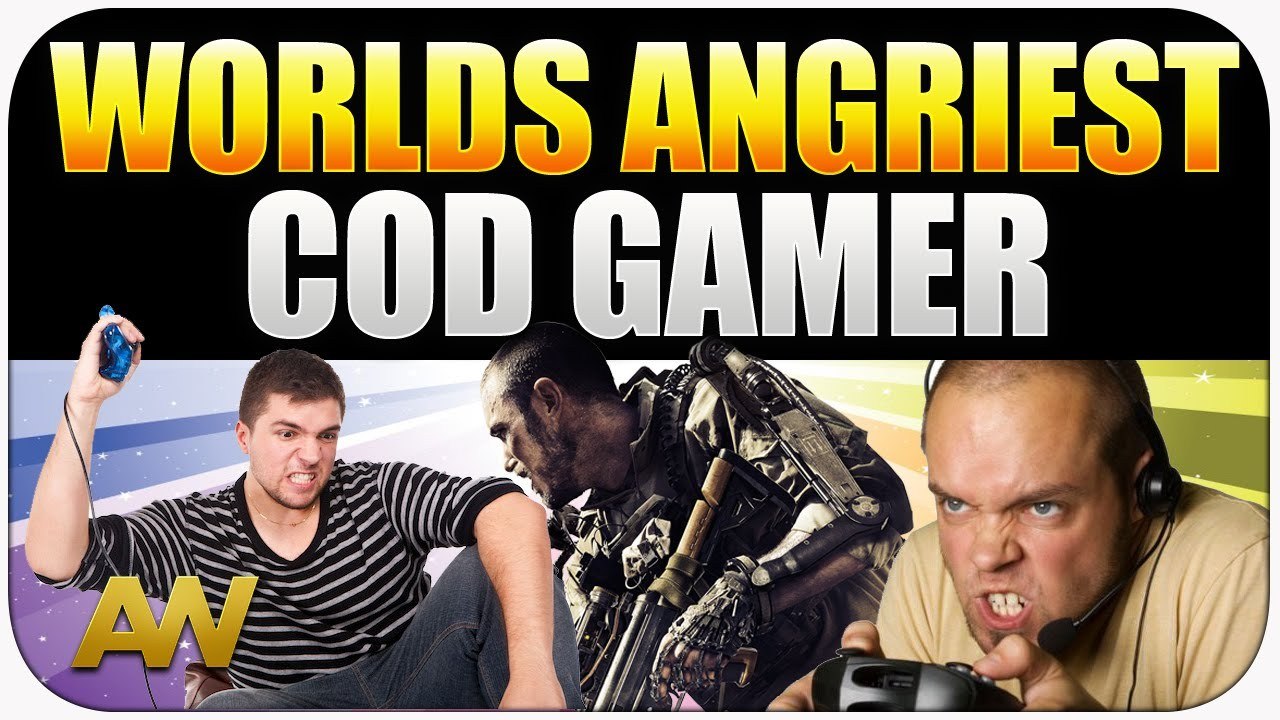 Worlds Angriest Gamer - Advanced Warfare Funny Moments "CoD Rage" (Angry Gamer 2015)
