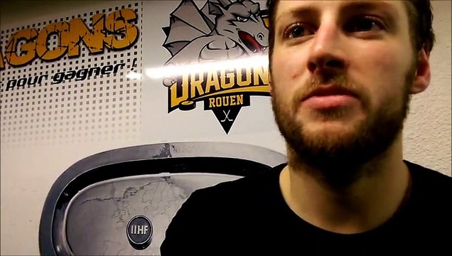 CdF - 1/2 finale : Rouen - Briançon, itw d'après-match Loïc Lamperier