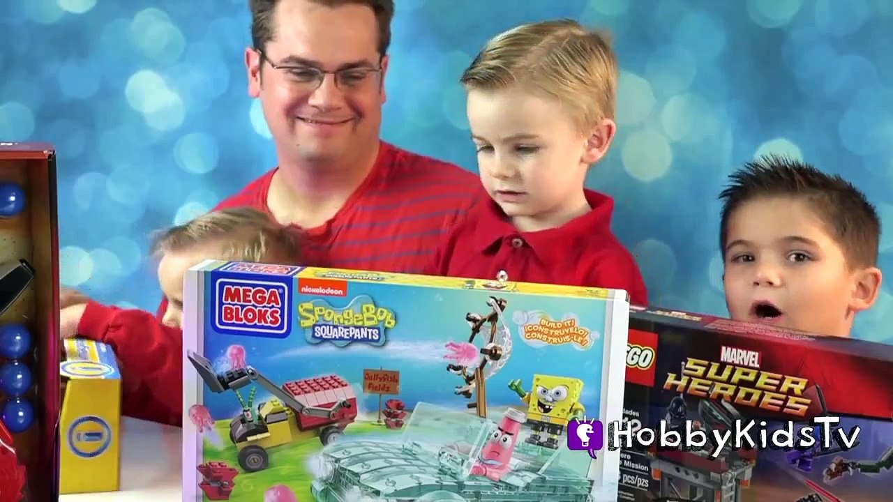 Fun TARGET Toys! Imaginext, SpongeBob, Lego, Minecraft, Mega Bloks HobbyKidsTV