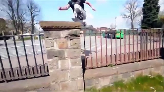 Attention les yeux, voici la compilation 2014 des plus belles cascades de Damien Walters !