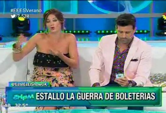 Paula en Este es el Show 2 (aplausos para Paula) - 05 de Enero