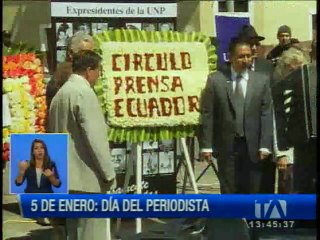 Ecuador celebra el Día del Periodismo