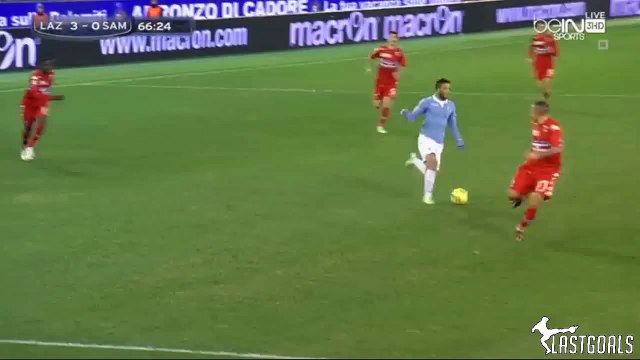 Filip Djordjevic Goal - Lazio Rome vs Sampdoria 3-0 HD (Serie A) 05_01_2015
