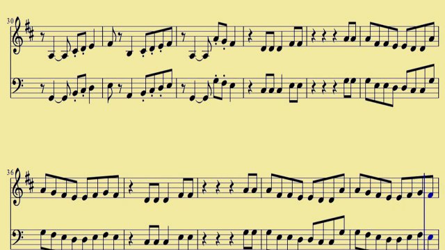 [ Baritone BC, TC ] Safe And Sound - Capital Cities - downloadsheetmusic.com.br