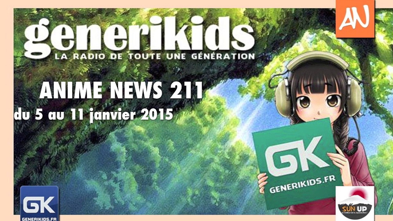 Anime News 211 du 5 au 11 janvier 2015