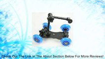 Tabletop Digital Slider Skater Video Camera Dolly Stabilizer with one Articulated Magic Arm RLdolly1A Review