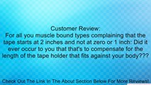 Automatic Sports Body Measuring Tape - Auto Retract - Waist, Chest, Arms, Legs Review