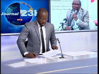 Le  23 Heures de RTI  1 du  29 Novembre  2014  avec Hamza Diaby
