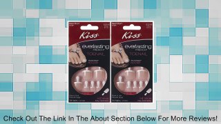 **2-PACK** Kiss Everlasting French TOENAILS (LIMITLESS) Review