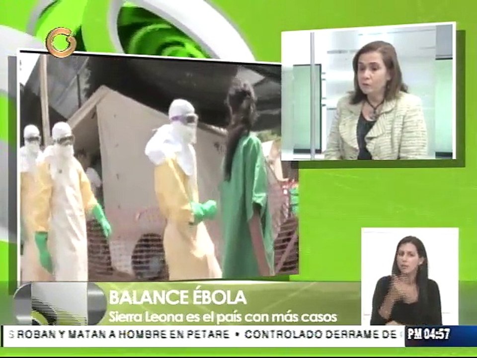 ¿Cuál debe ser el cuidado de los pacientes con ébola?