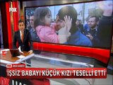 Küçük kız Antalya Belediyesinin işten çıkardığı babasını böyle teselli etti