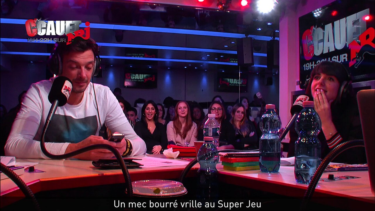 Un mec bourré vrille au Super Jeu - C'Cauet sur NRJ
