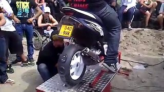 Yamaha JogRR @testbank scootermeeting Bleiswijk