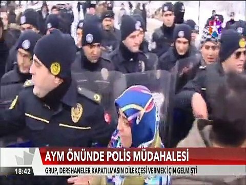 Anayasa Mahkemesine Dershaneler kapatılmasın dilekçesi verenlere müdahale